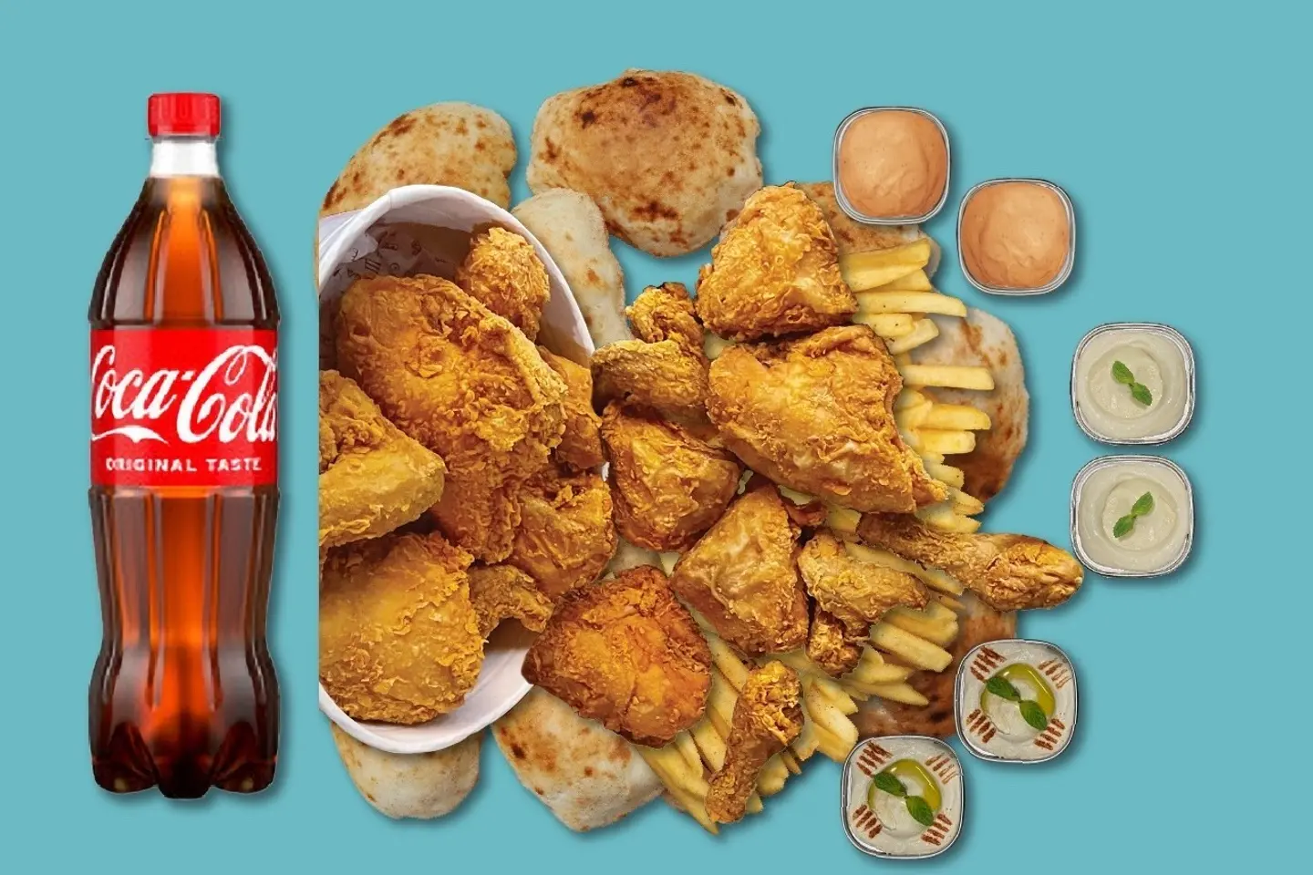 Broasted Bucket 20 Pices