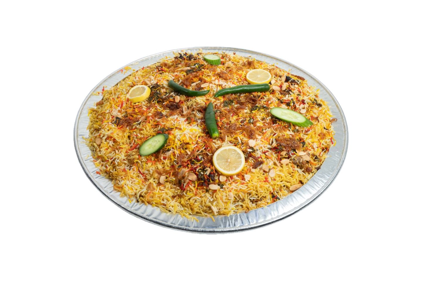 طبق لمّة برياني دجاج