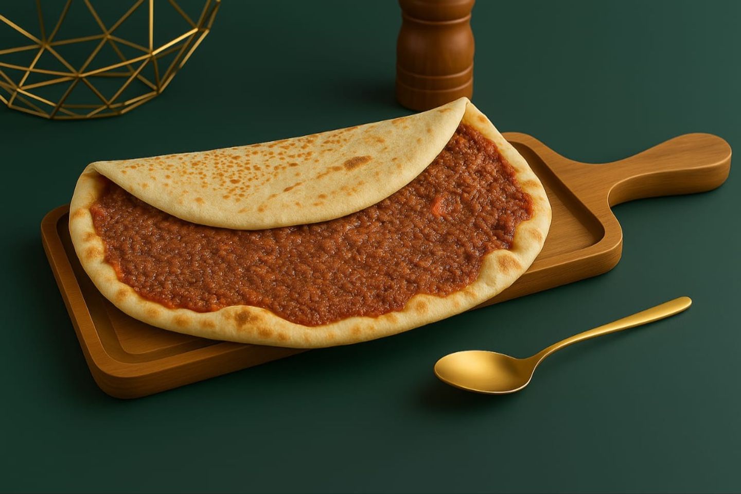 لحم بالعجين