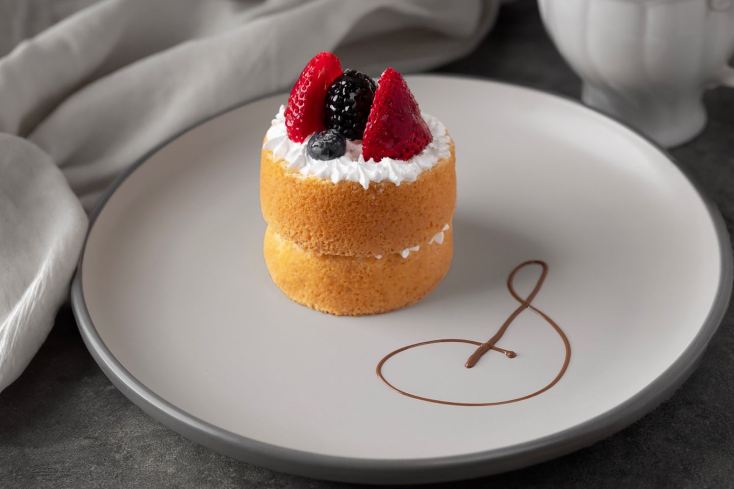 French Cake Fruit