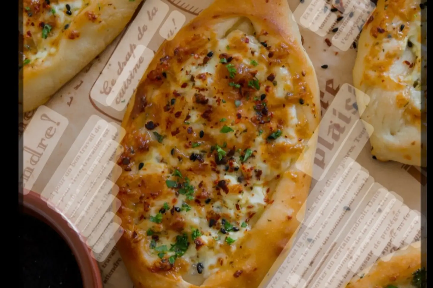 فطيرة لبنة مع جبن