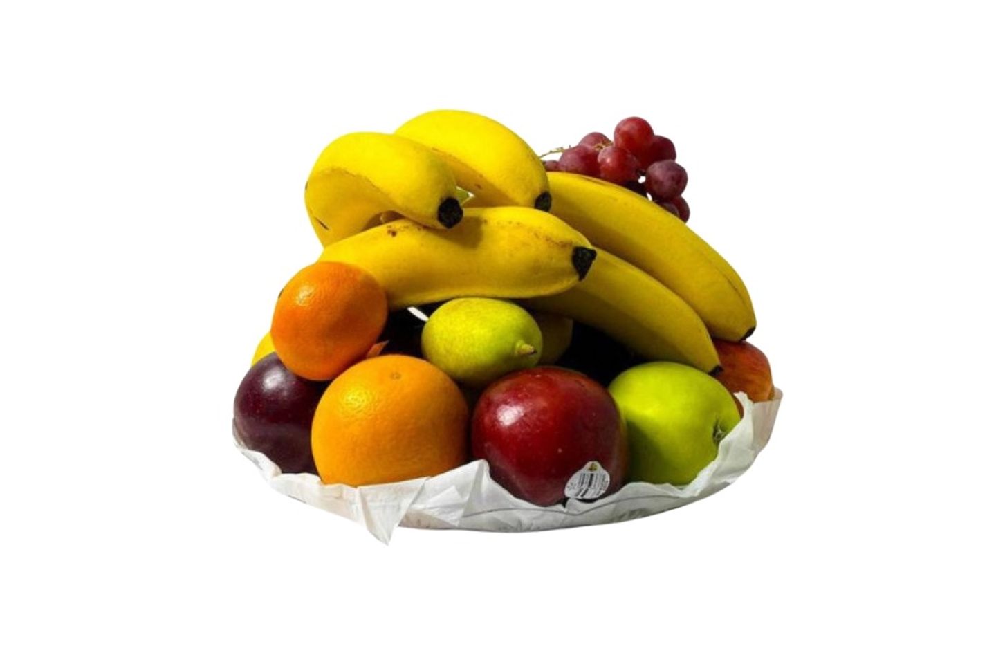 صحن فاكهة وسط