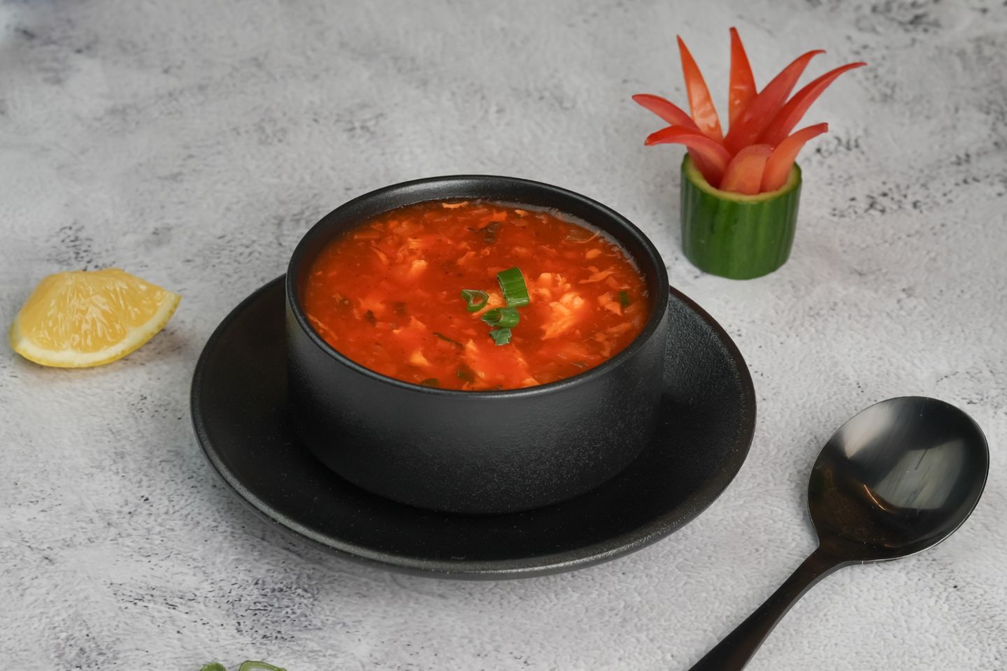 شوربة الحامض الحار دجاج