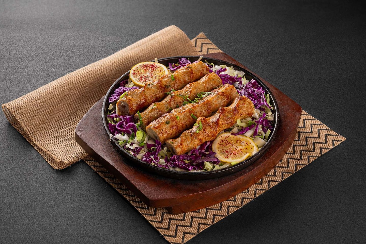 دجاج ريشمي كباب