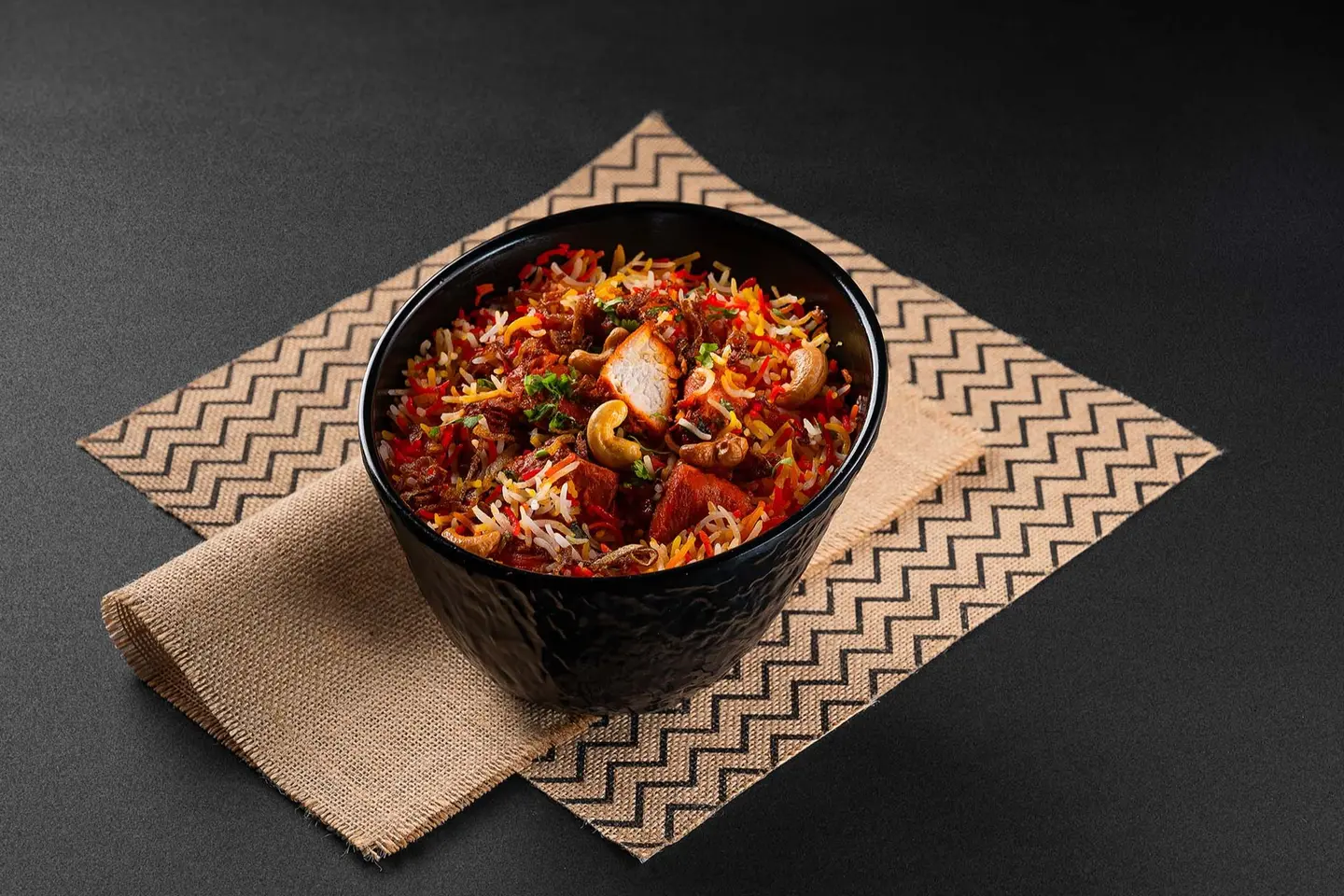 دوم برياني دجاج