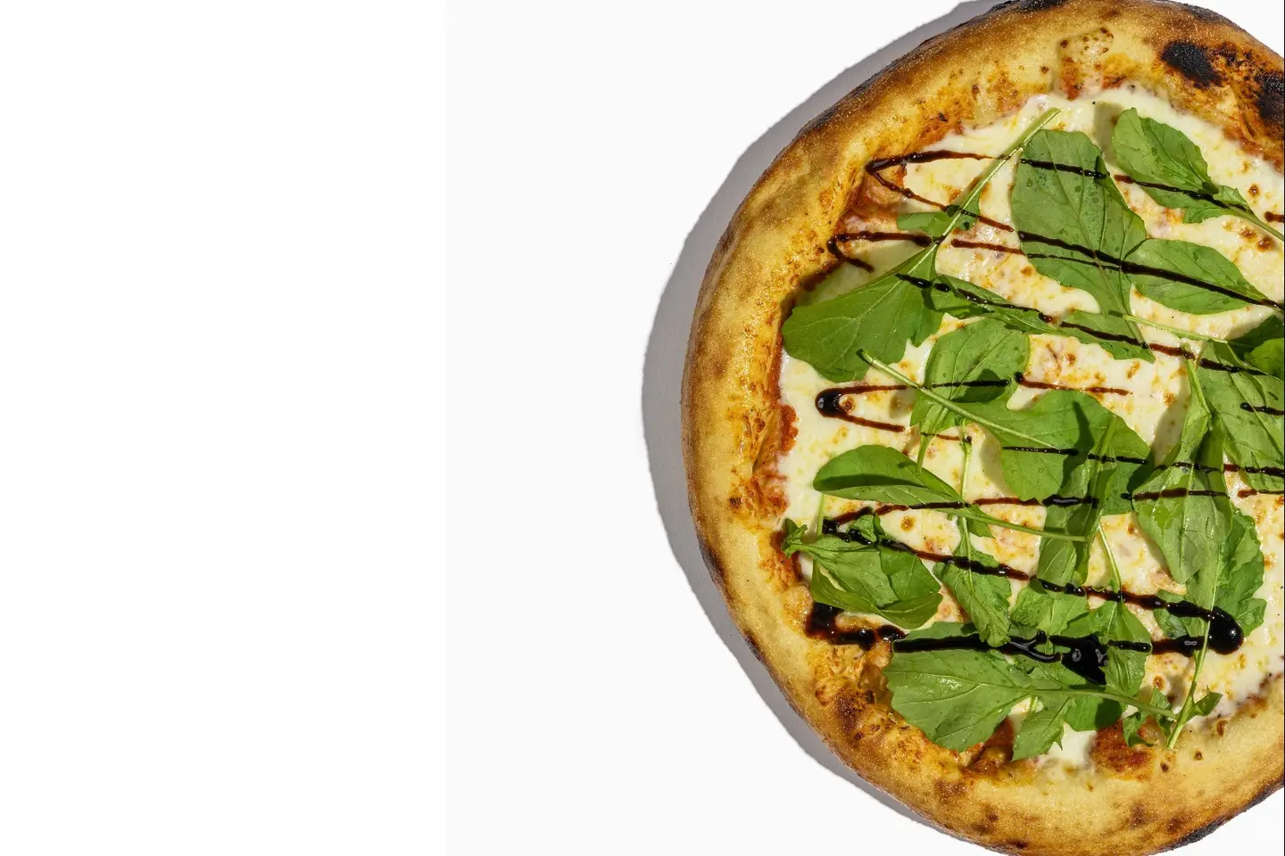 Arugula Balsamic Pizza