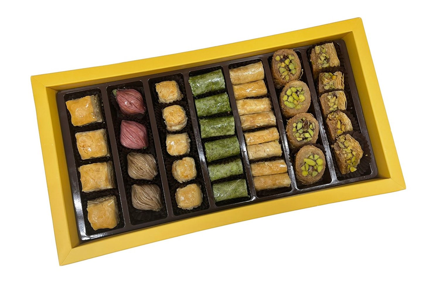 Mixed Baklawa With Mabroma