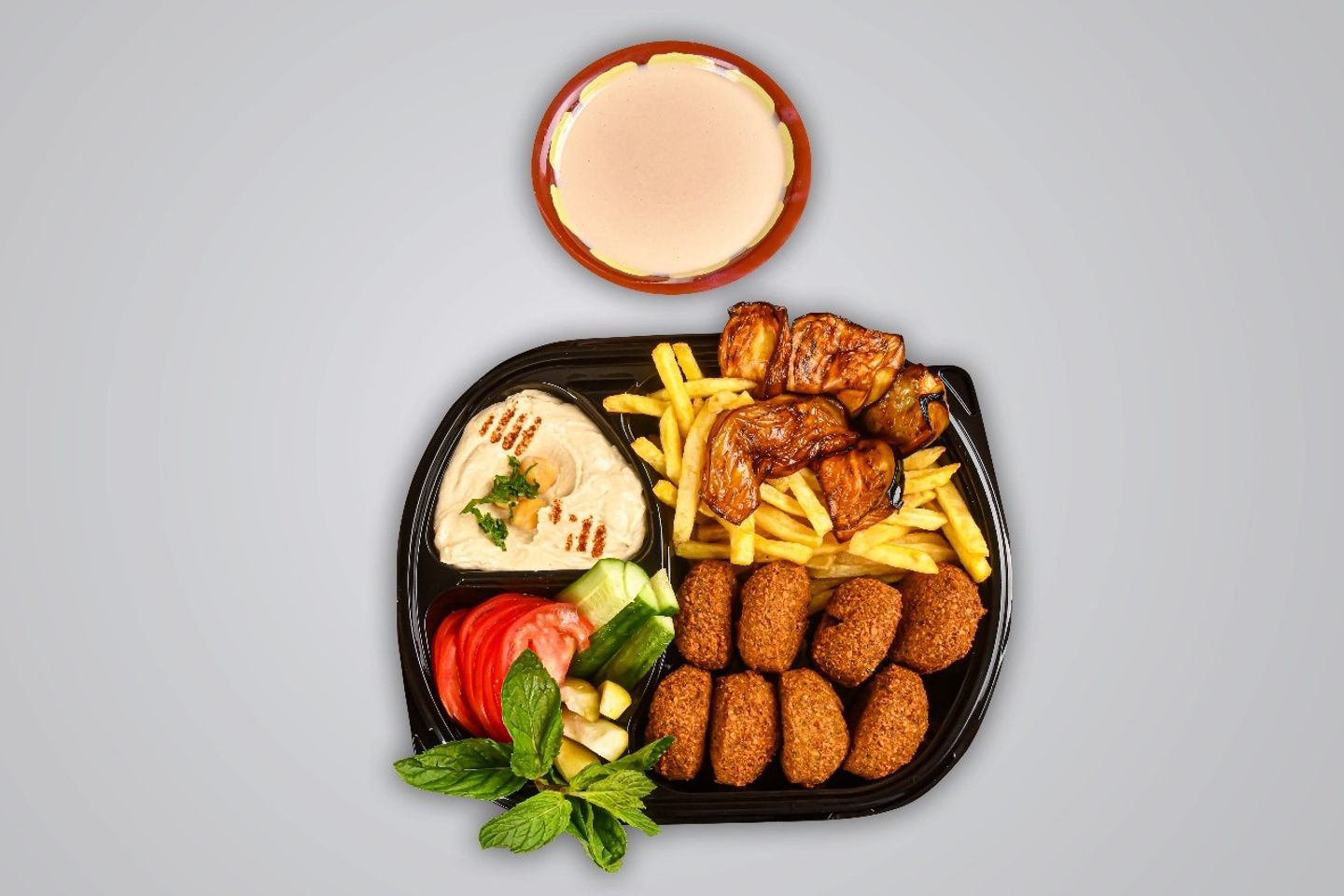 طبق مشكل فلافل