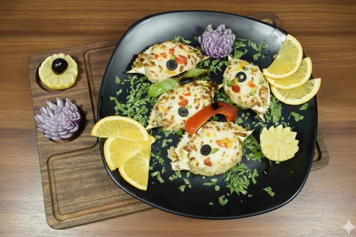 -جديد-كابوريا مخلية بالموزريلا وخلطة الشاطئ