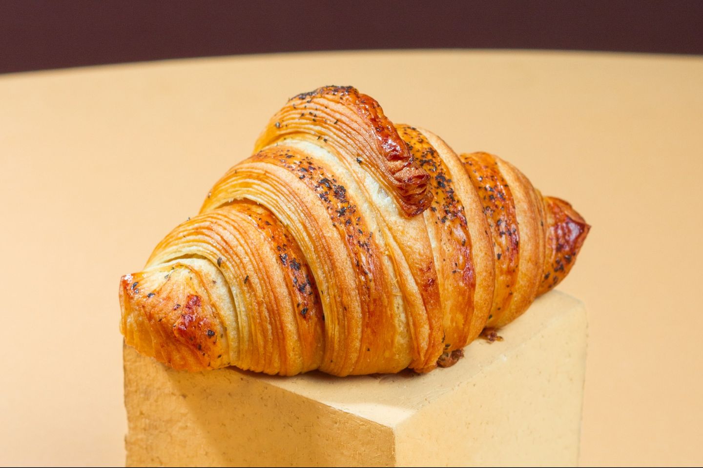 Cheese Dried Mint Croissant