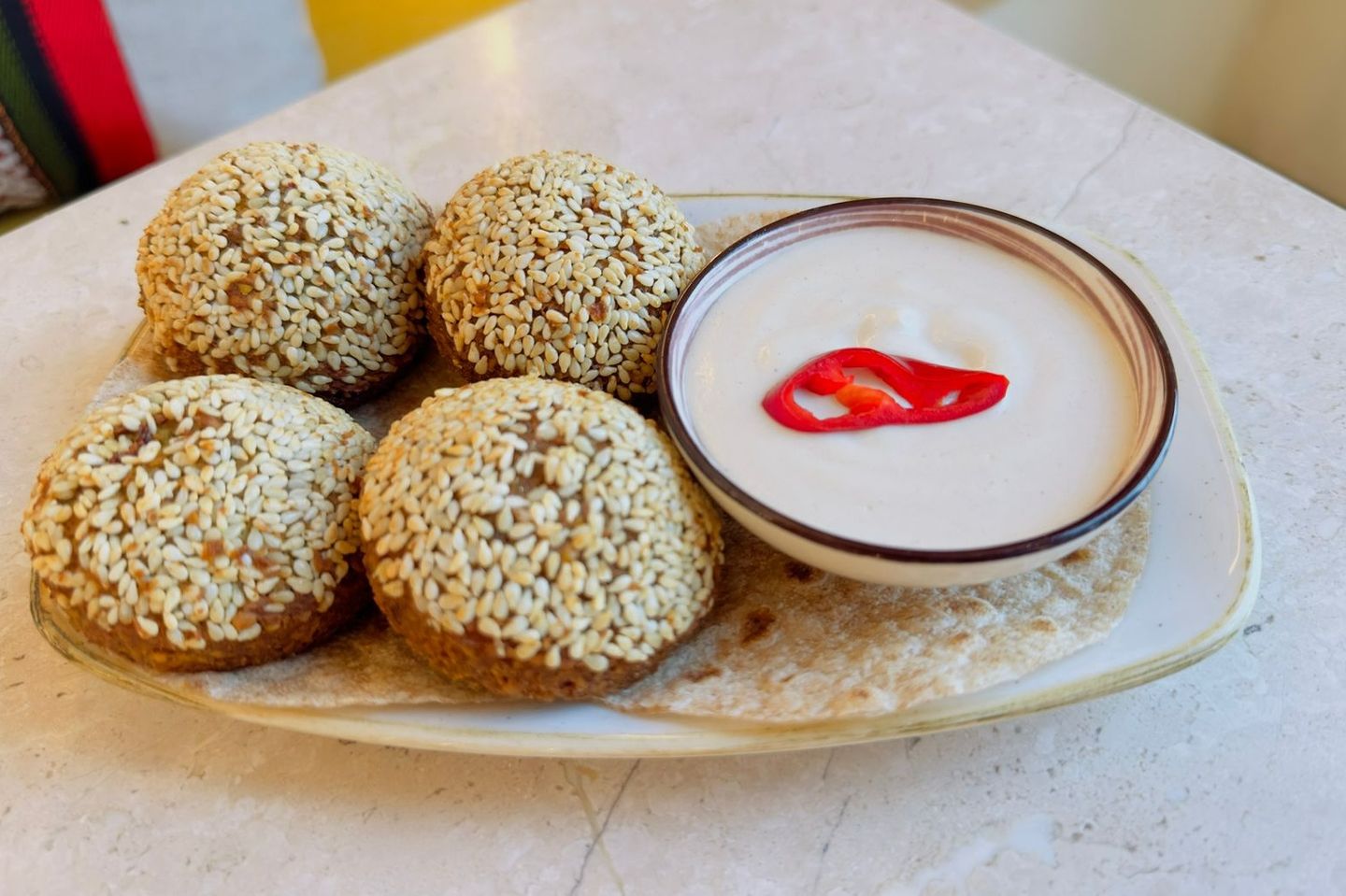 Stuffed Falafel