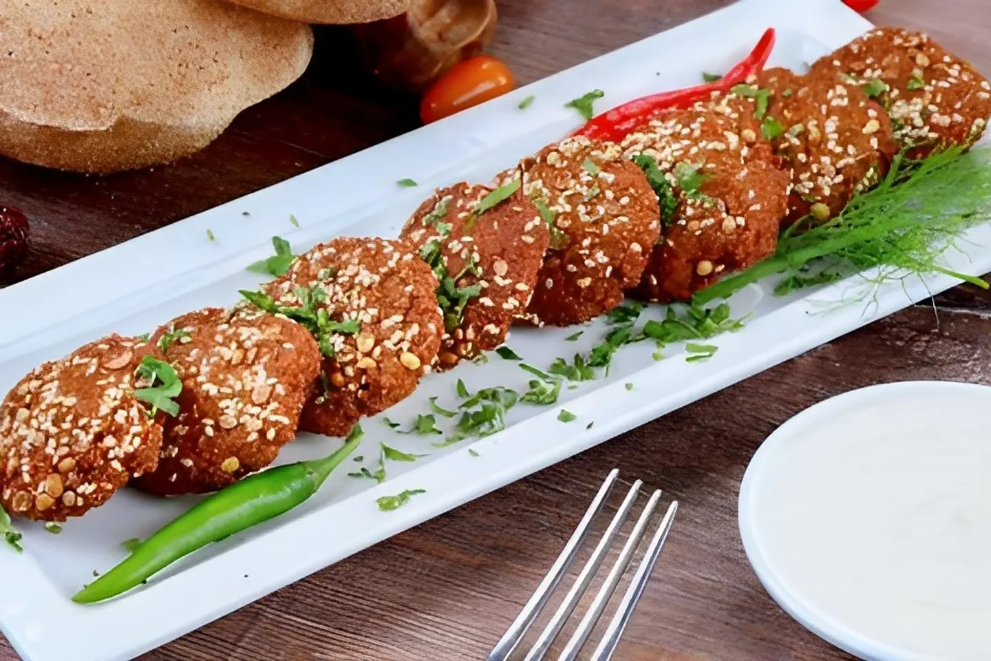Mixed Falafel Dish