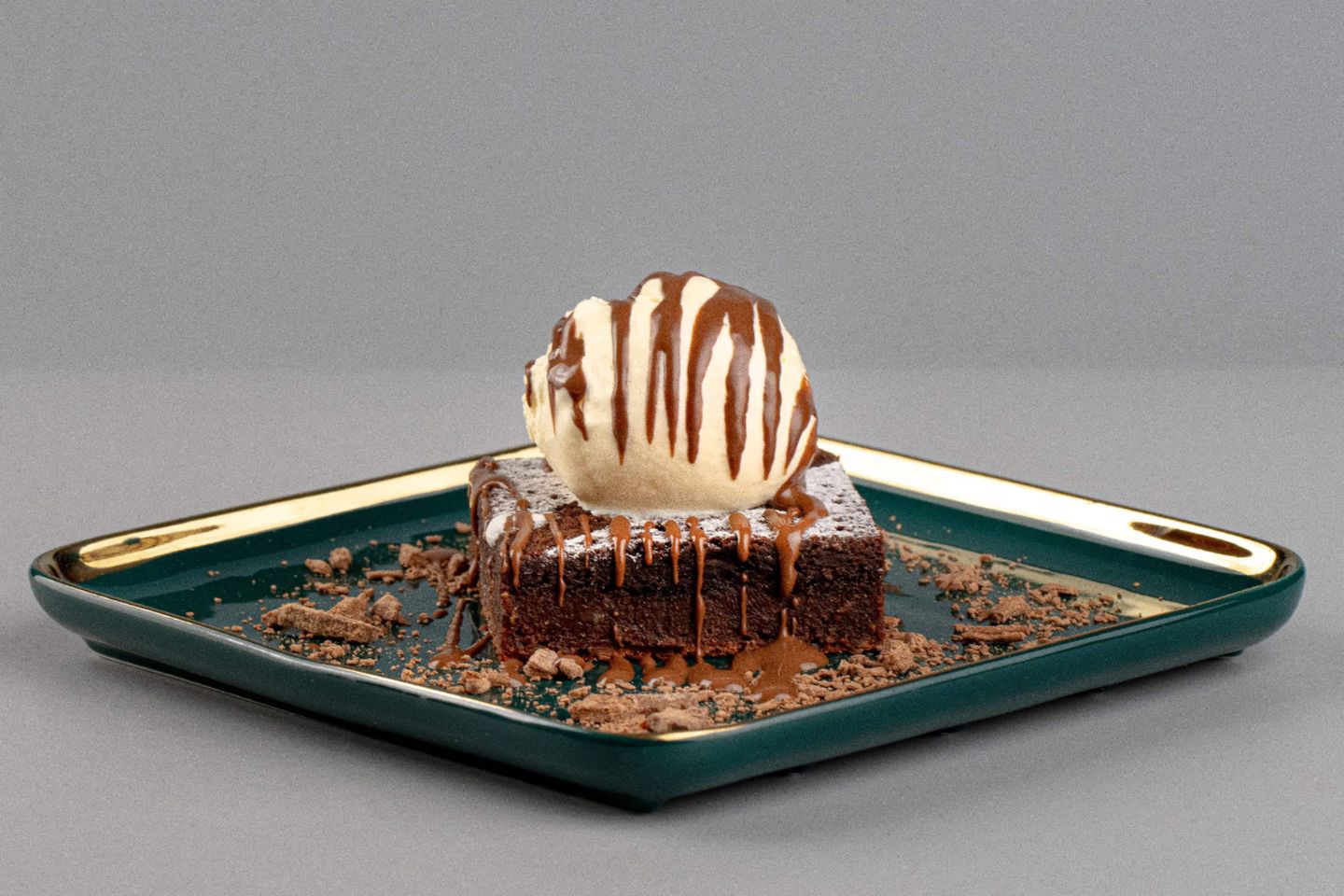 Brownie With Ice Cream