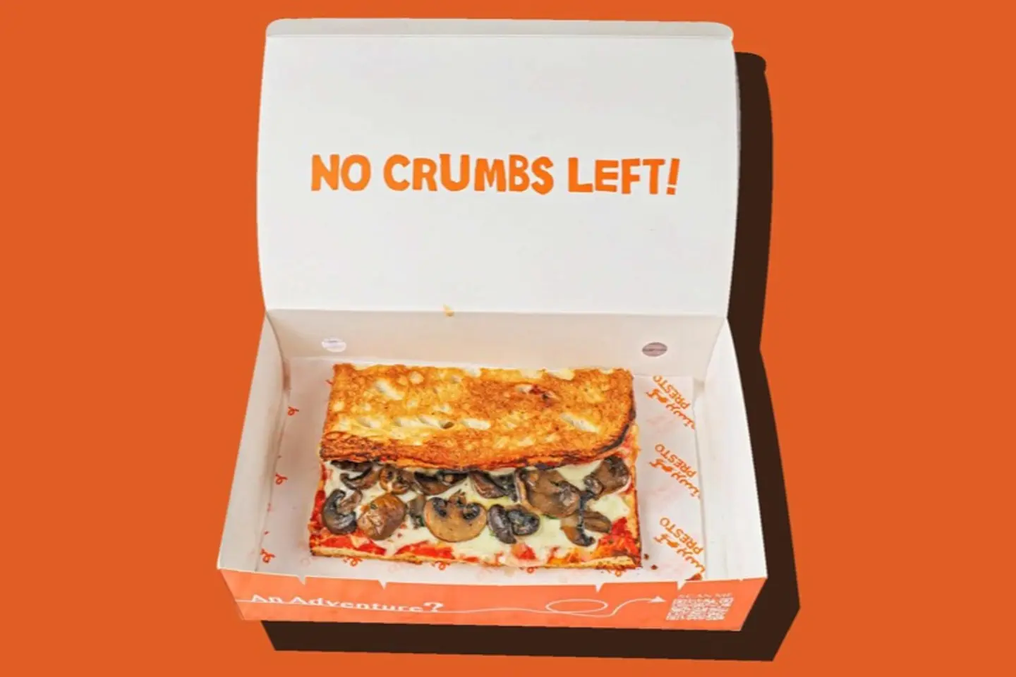 Pizzette Mushroom - Open