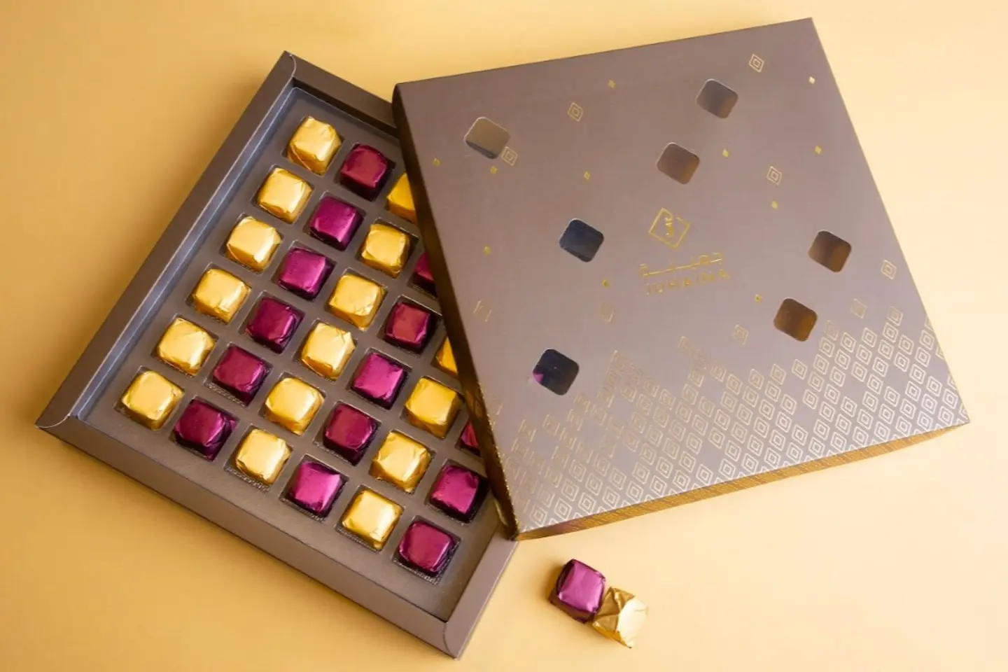 Box Of Chocolate Wafer Biscuits