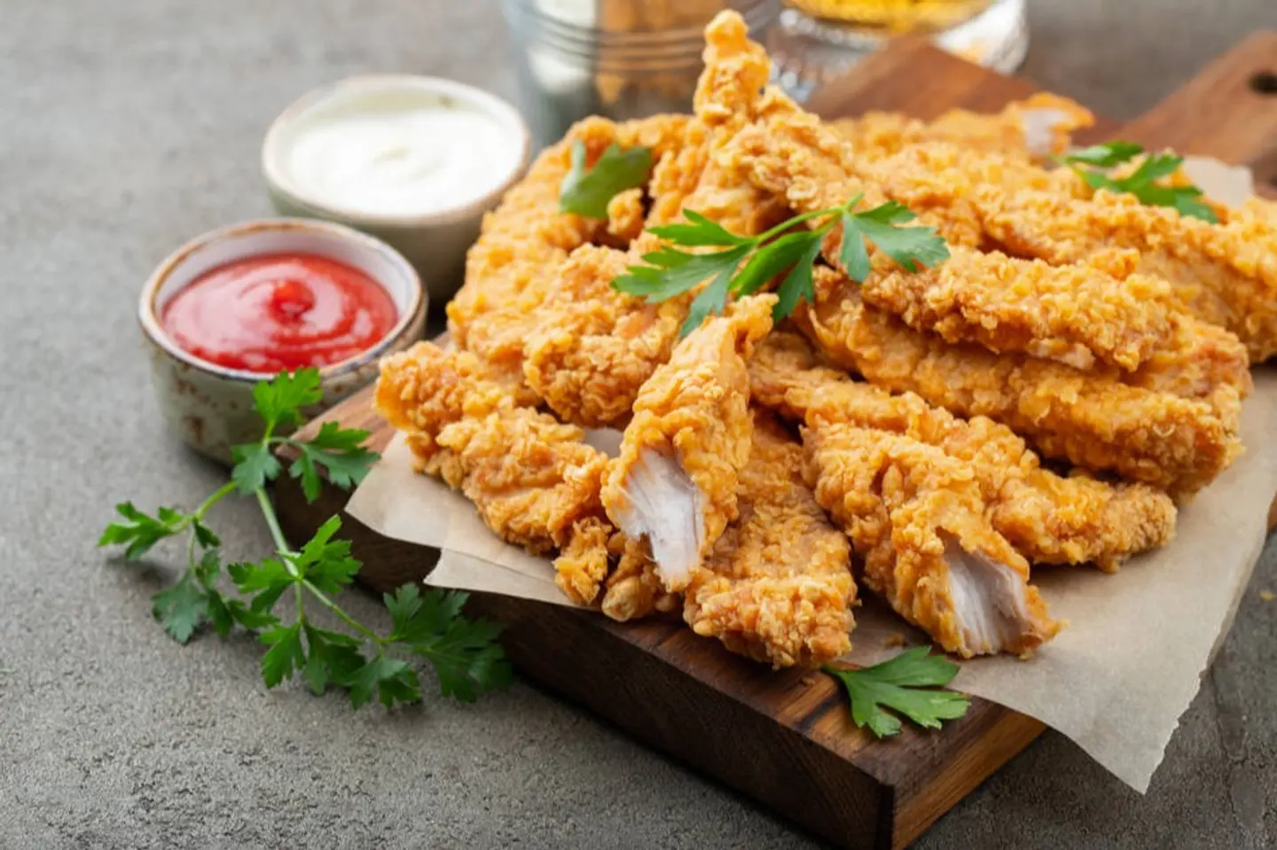 Chicken Strips Plate