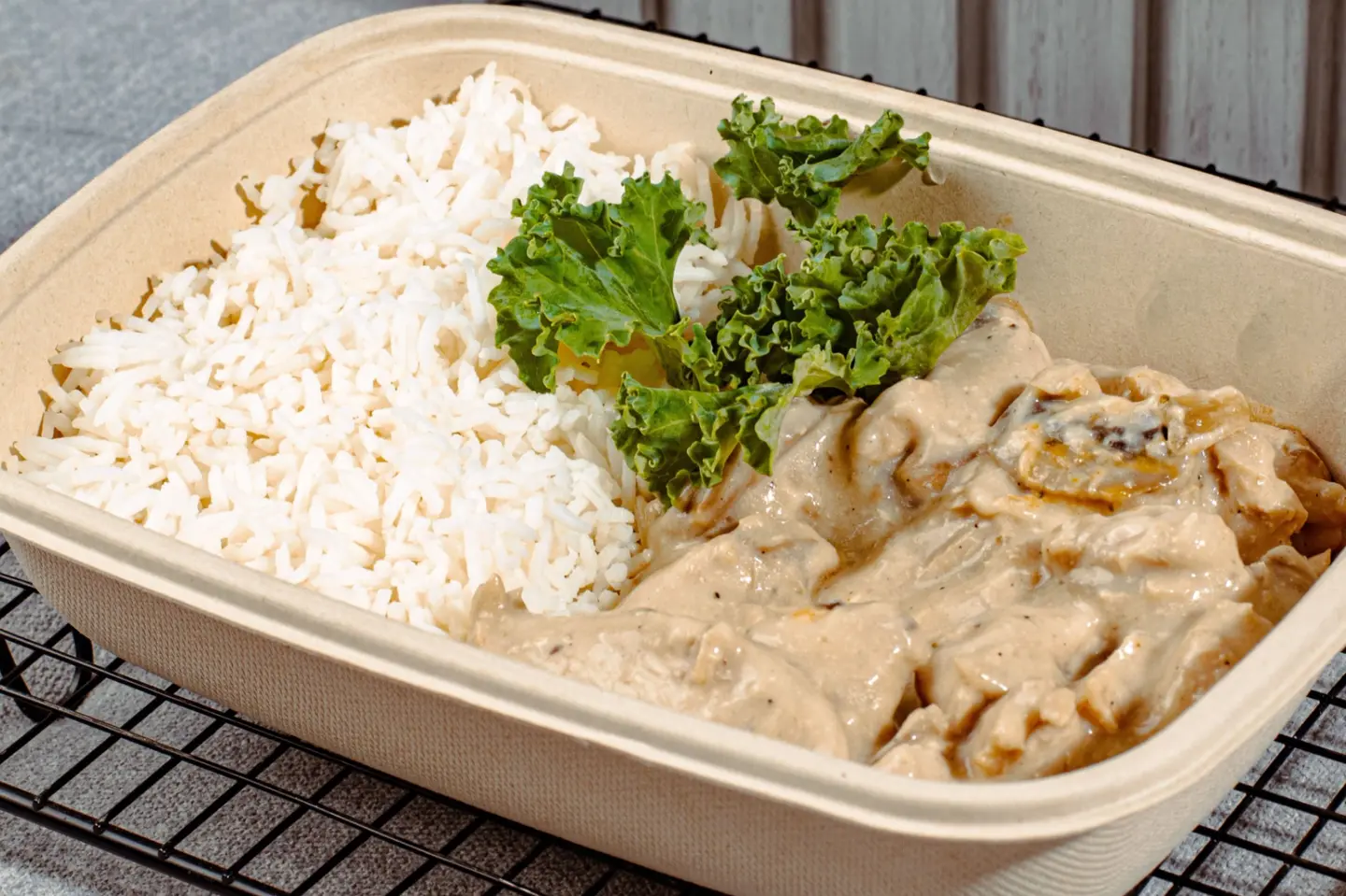 Chicken Stroganoff Wt Rice