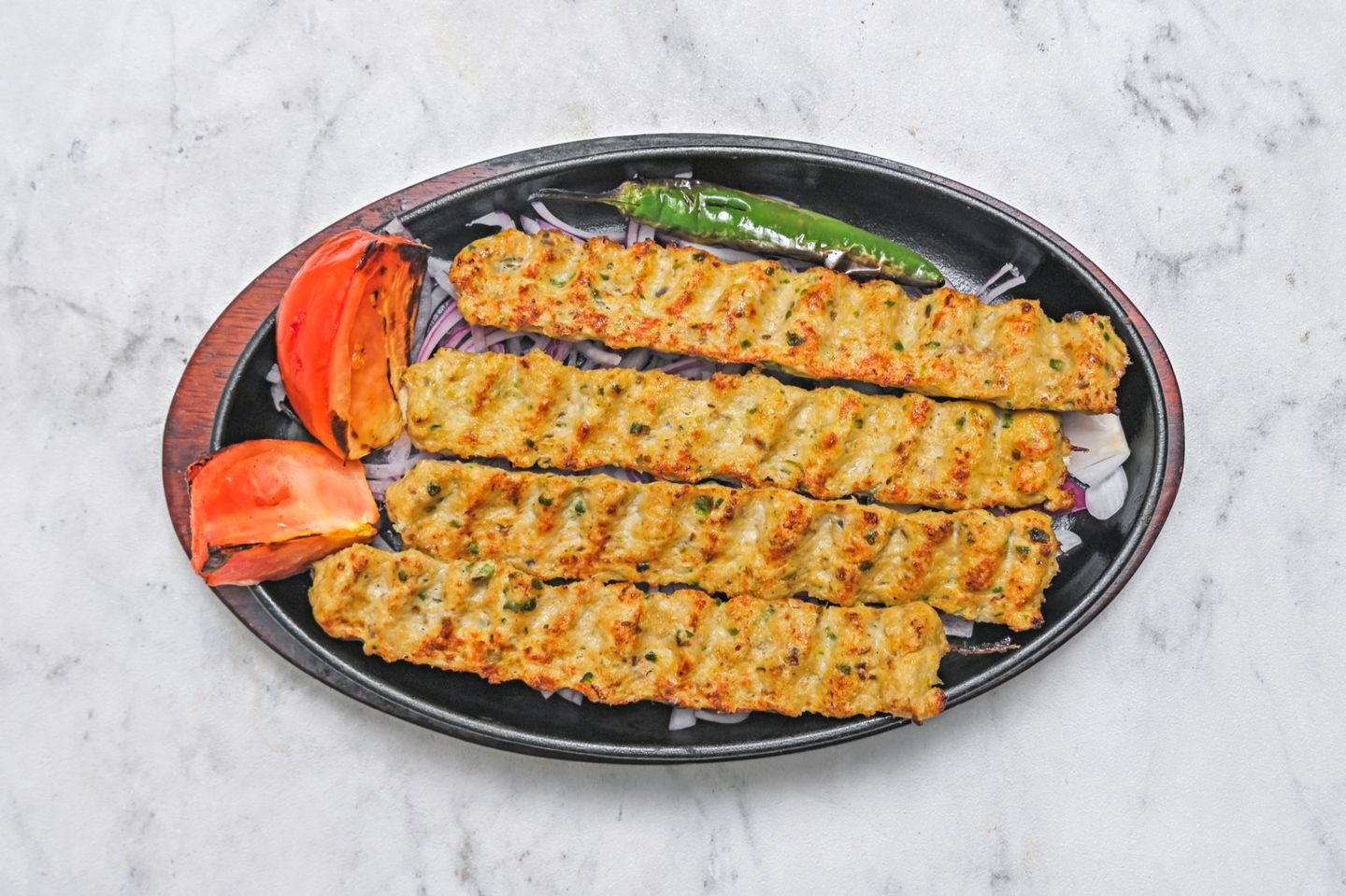 Chicken  Kebab  Skewer Plate