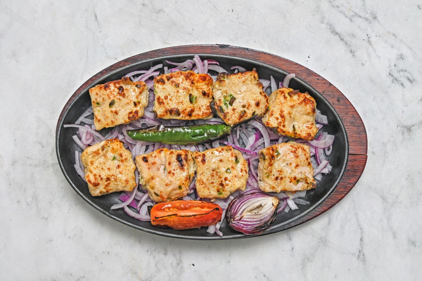 Malai Boti Boneless Chicken Plate