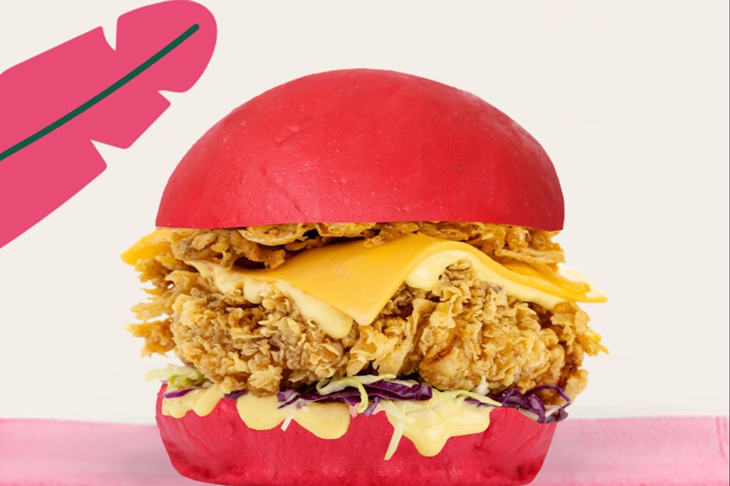 Crispy Honey Mustard Burger