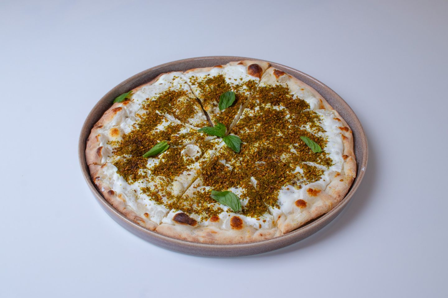 Labneh With Zaatar Pie