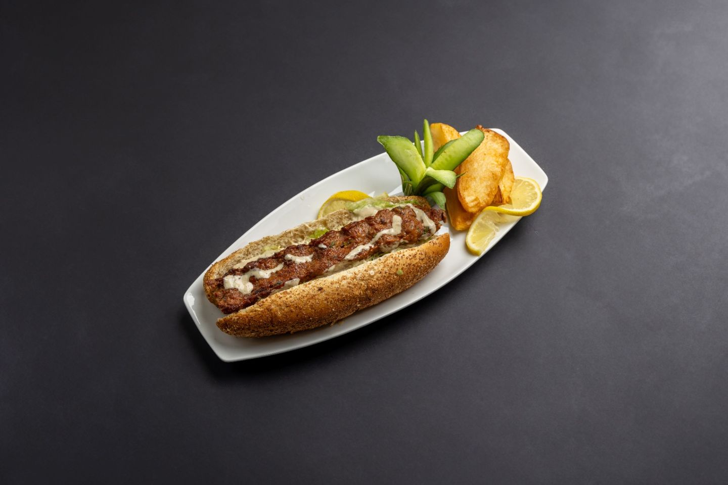 Meat Kebab Sandwich