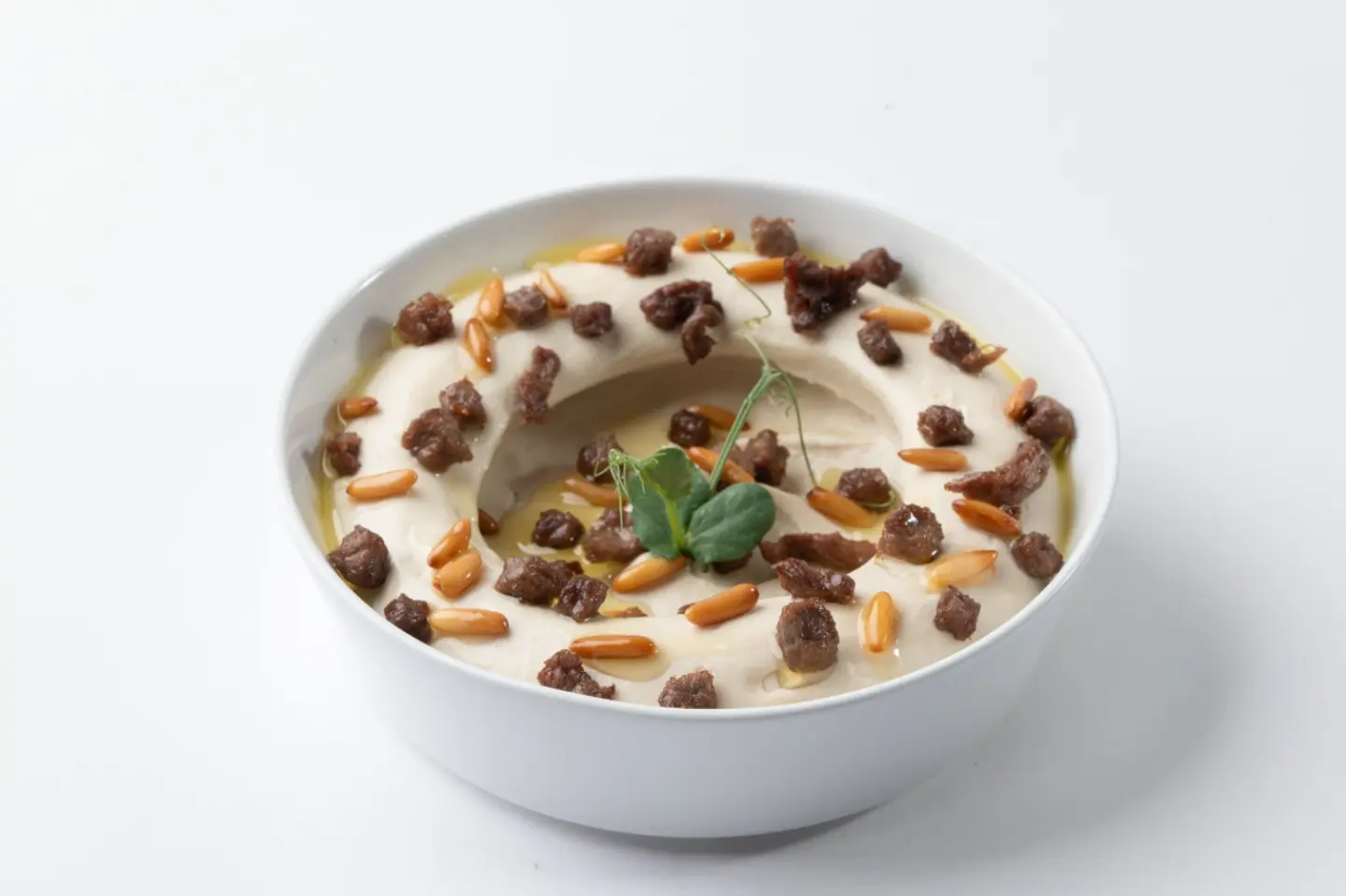 حمص باللحمة