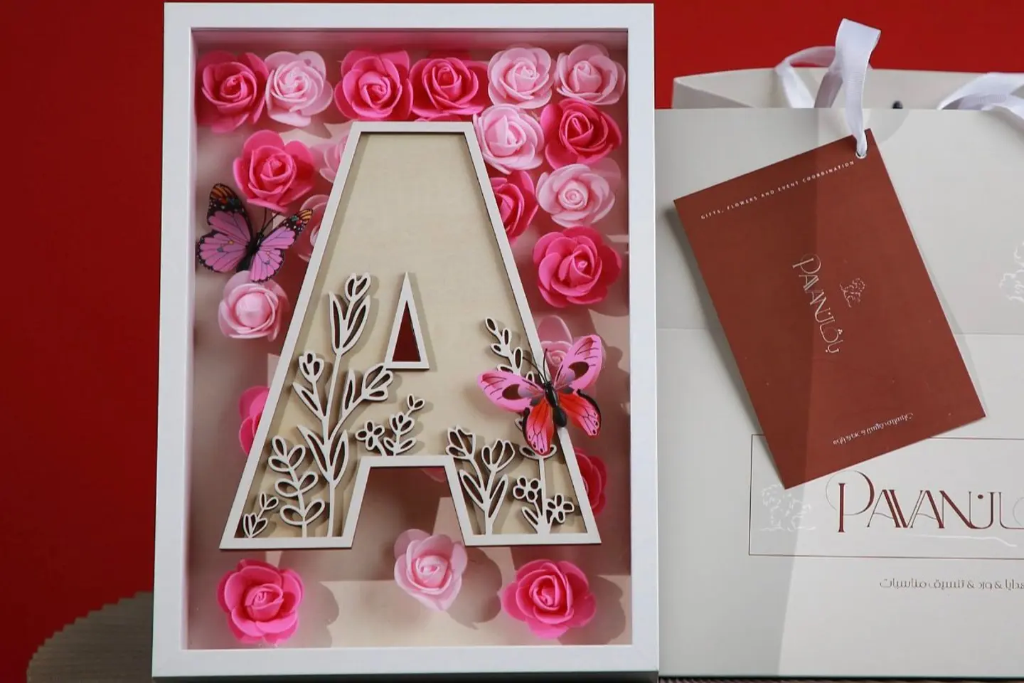 Rose Letter Pink