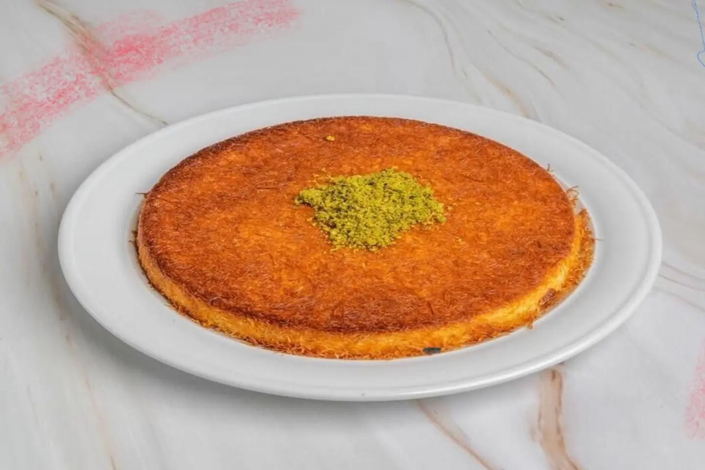 كنافة بالقشطة