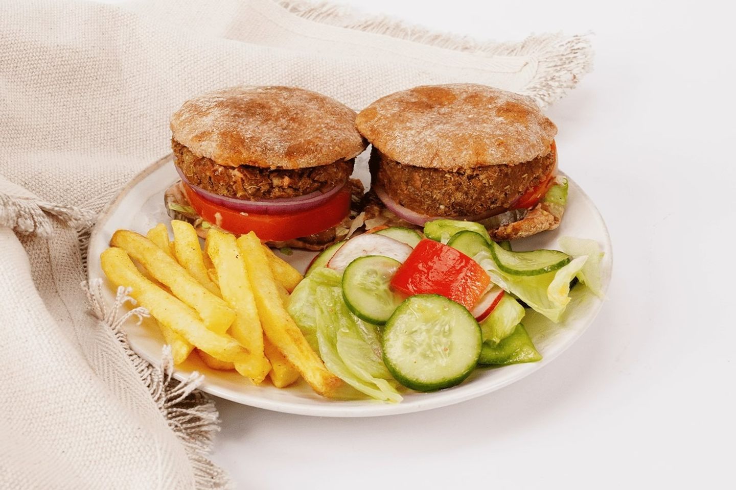 Veggie Burger Meal