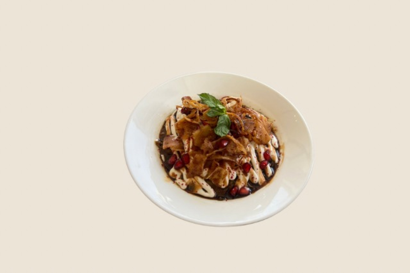 Grape Leaf Fatteh