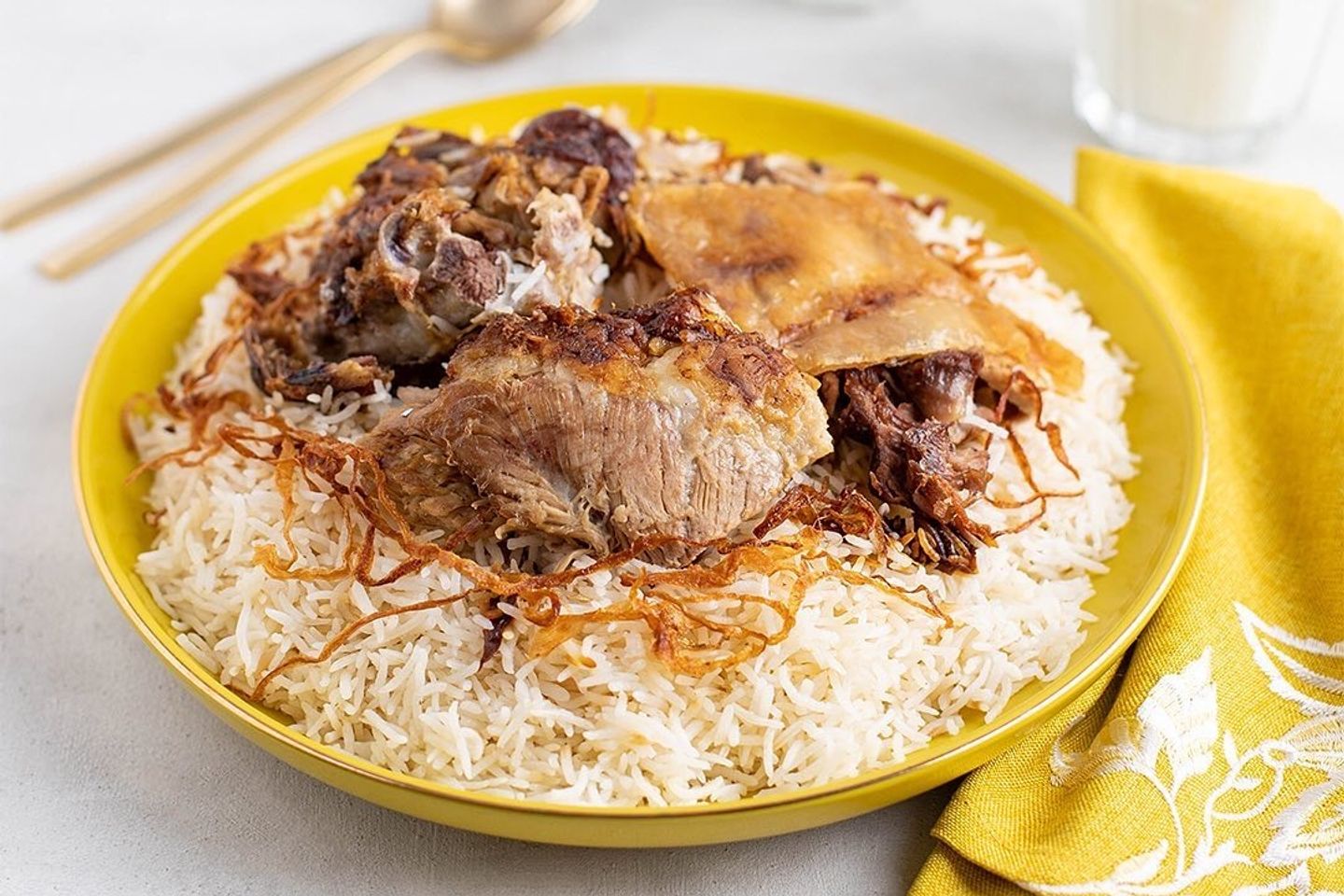 مقمر غنم نعيمي مع  الرز