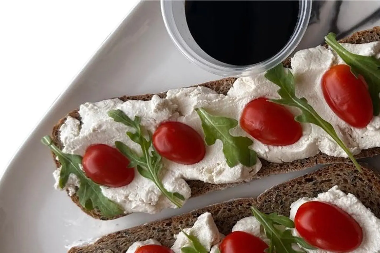 دانة بوراتا جبنه نباتيه