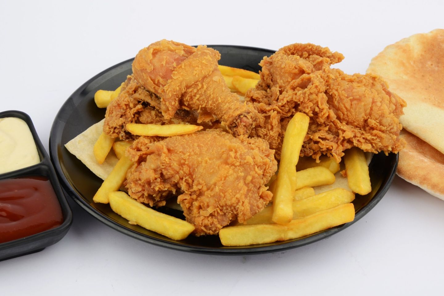 بروستد دجاج حراق