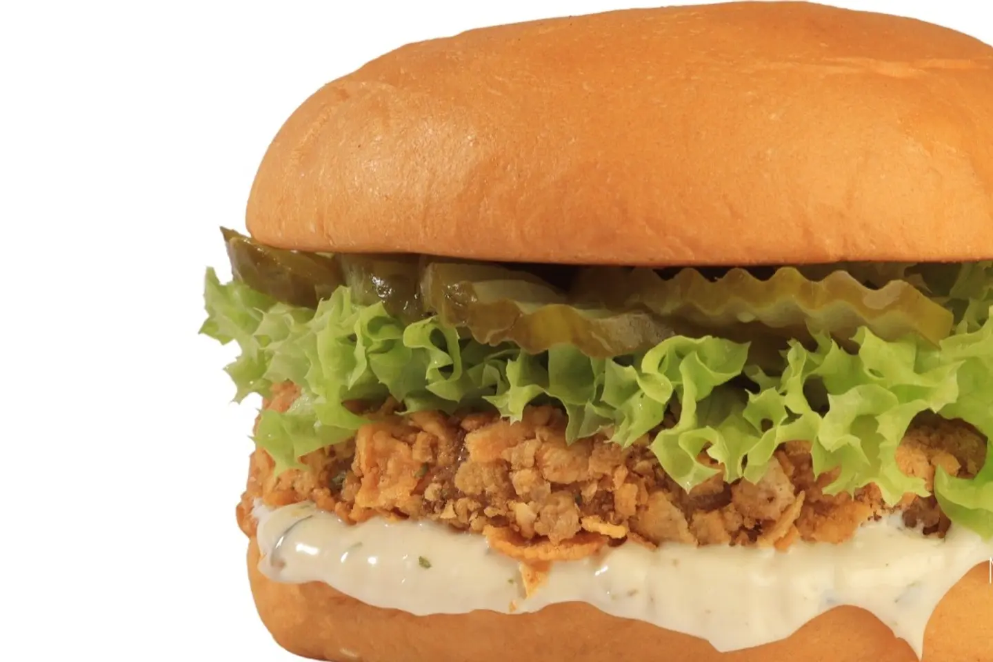 Chicken Burger Without Cheese