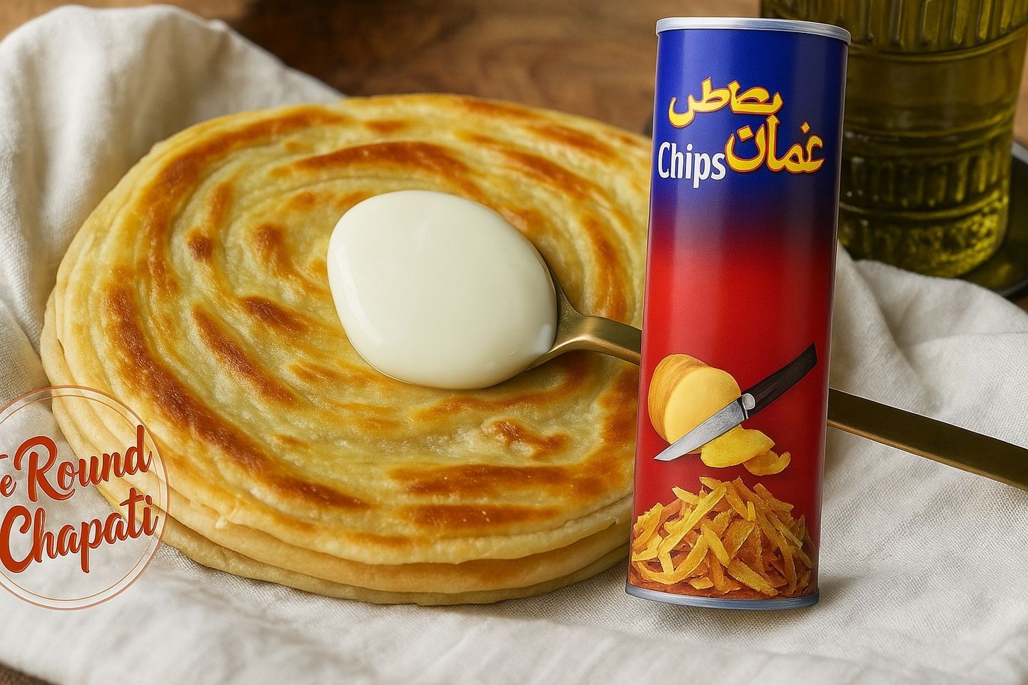 شباتي جبن كرفت و بطاطس عمان
