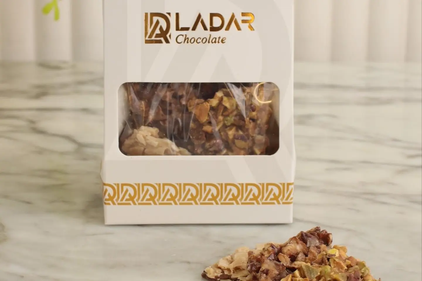 A Box Small Of Crushed Cocoa