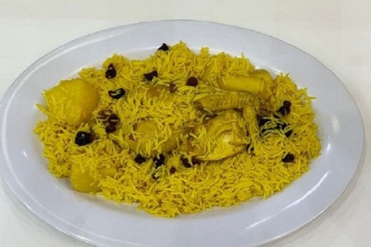 نصف دجاج زربيان