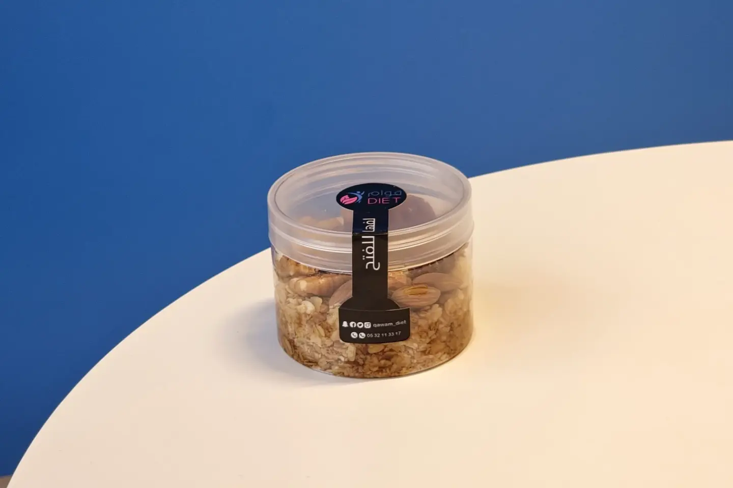 Honey Granola With Nuts And Dates