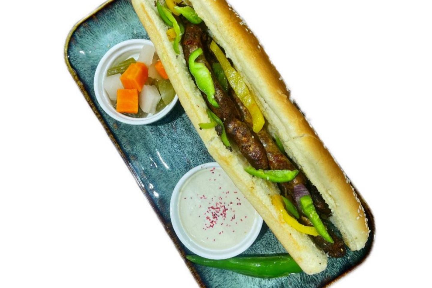 Alexandrian Sausage Sandwich