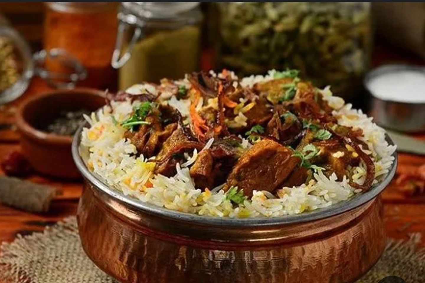 Meat Biryani