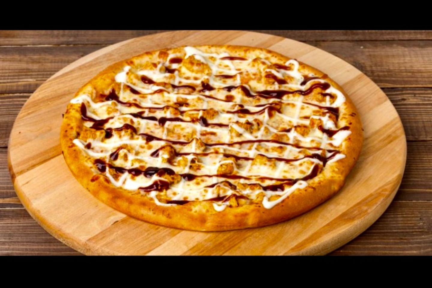 Chicken Ranch With Barbecue Pizza