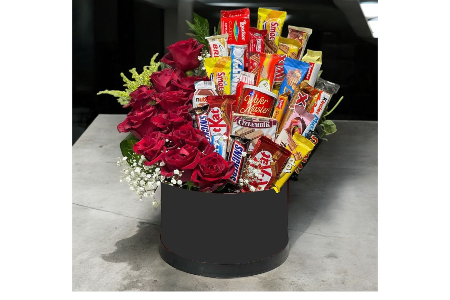 A Bouquet Of Chocolates Brings Out Joy