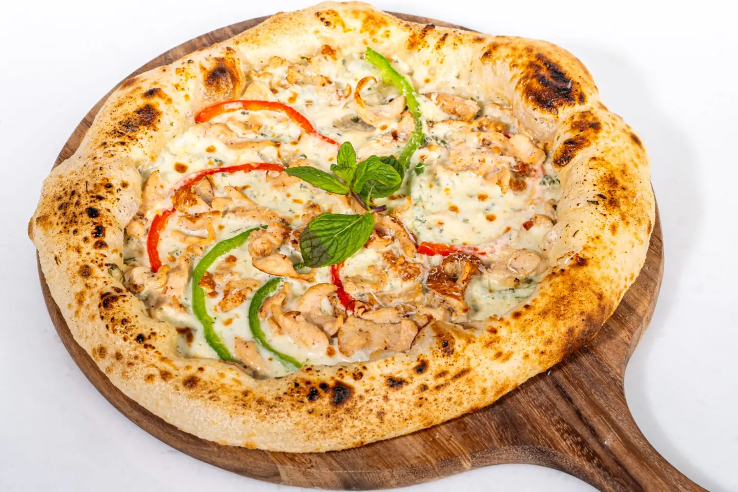 Alfredo Chicken Pizza