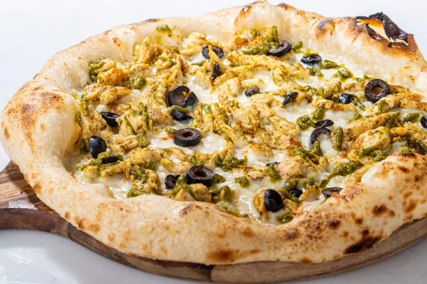 Pesto Chicken Pizza