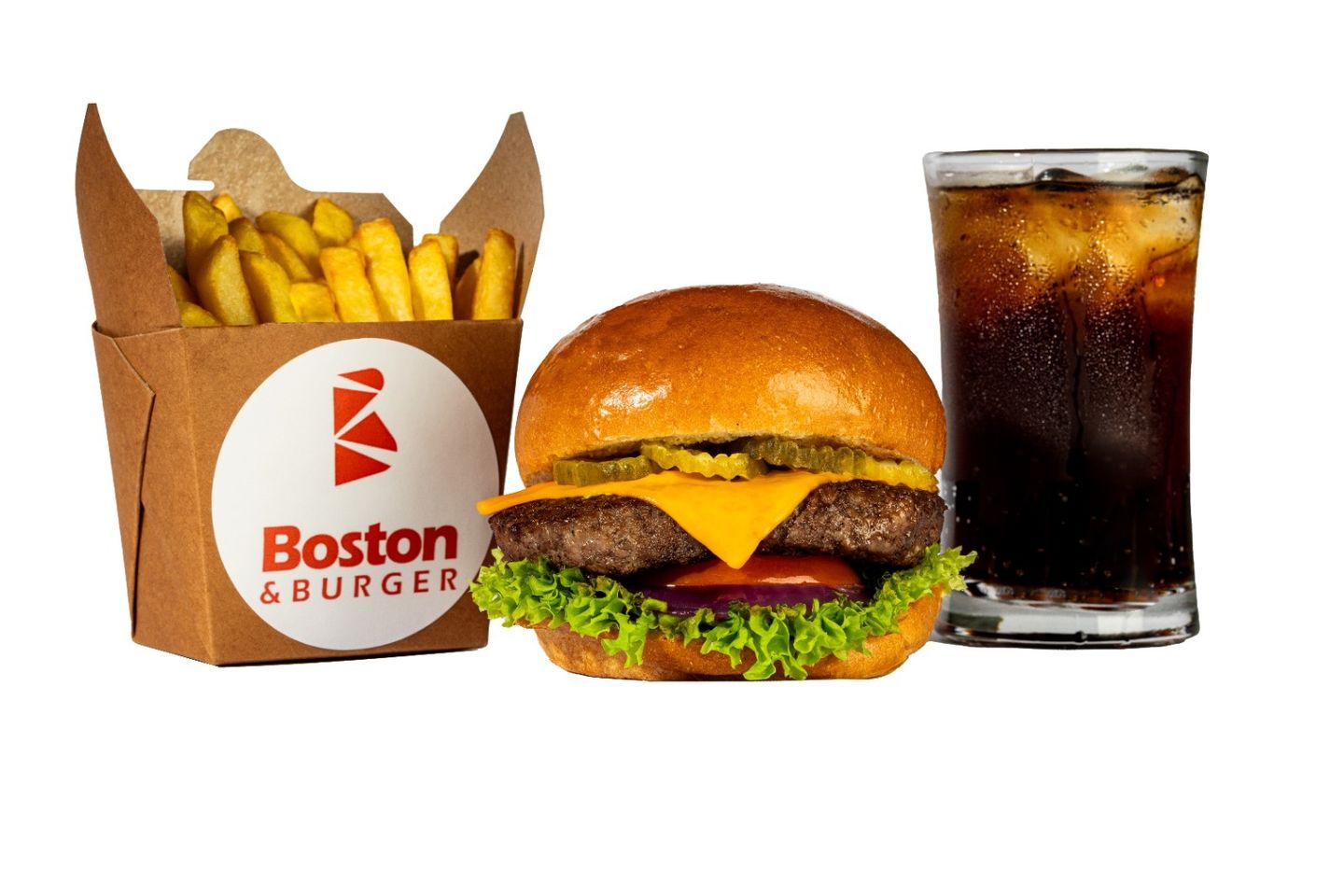 Classic Boston And Burger Black Angus Meal