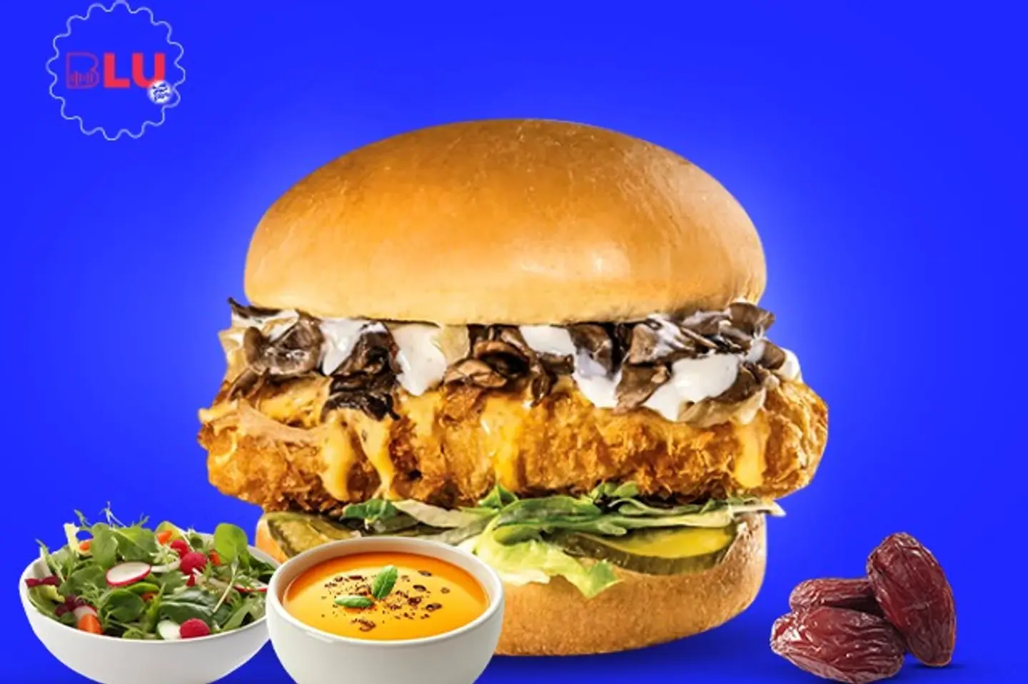 Truffle Chicken Burger