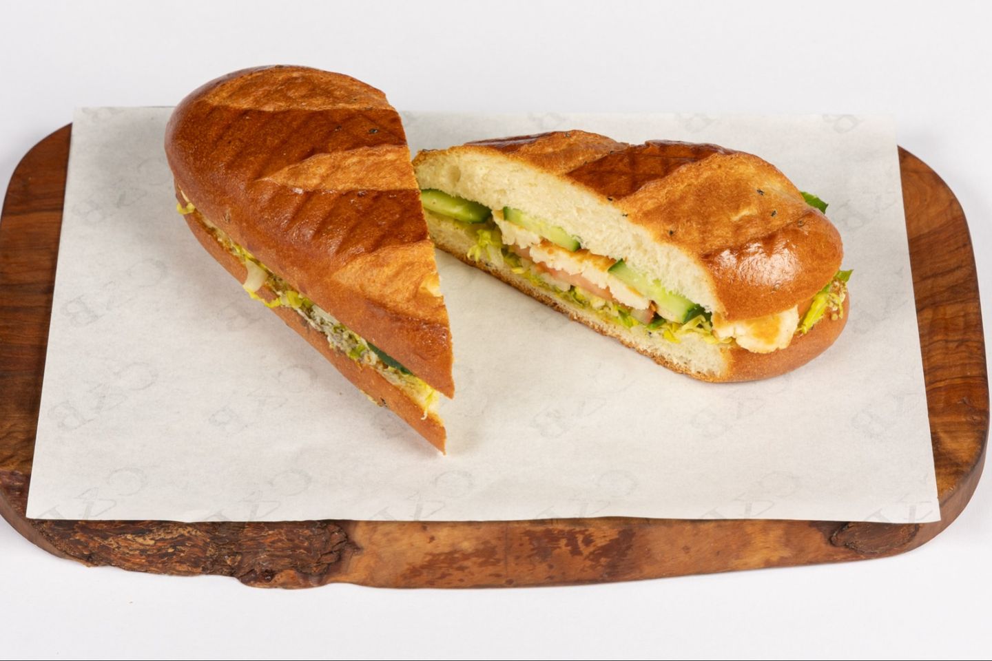 Grilled Halloumi Sandwich