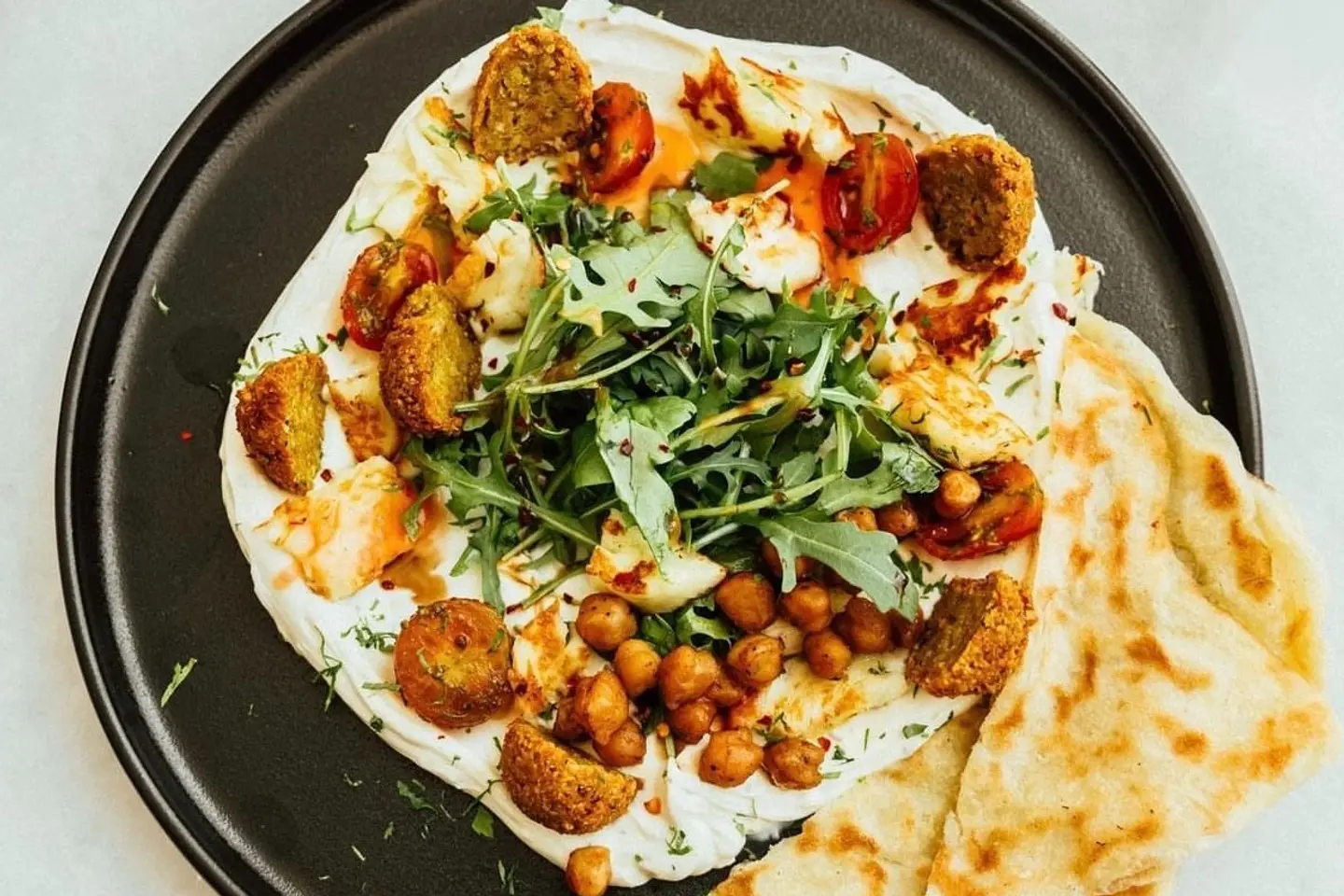 Falafel Halloumi