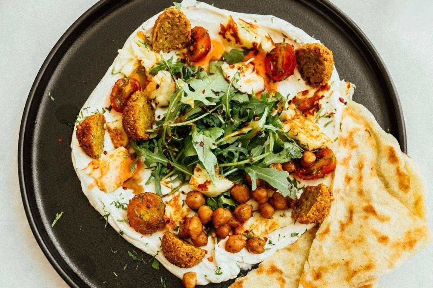 Falafel Halloumi